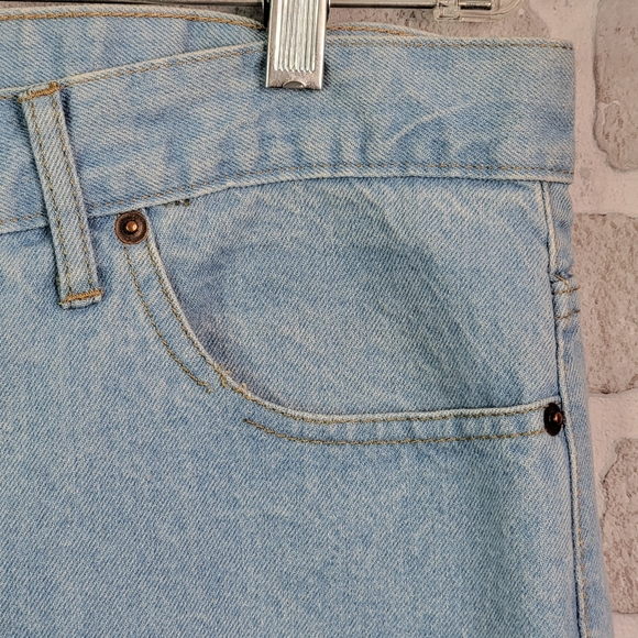 McCoy 5 Button Fly Made in Mexico Vintage Red Tab Denim Jeans Men's Size 38 - Picture 7 of 16